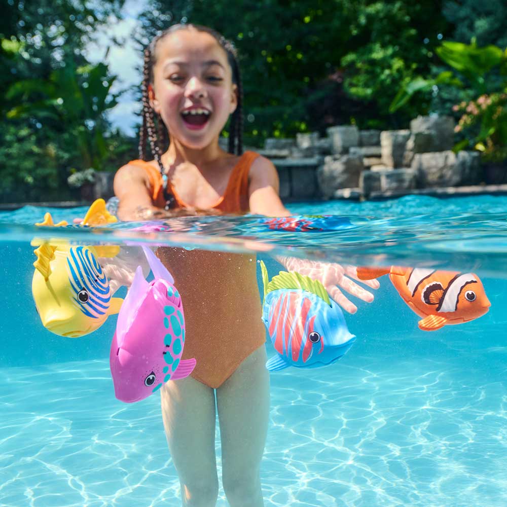 Swimways Rainbow Reef Sukeltava Kala Lebron Waves - Image 2