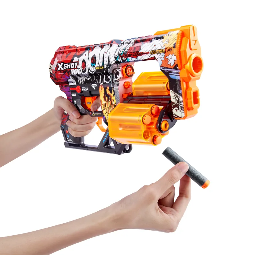 Zuru X-shot SKINS Dread Dart Blaster Vaahtomuoviammusase Lajitelma - Image 3