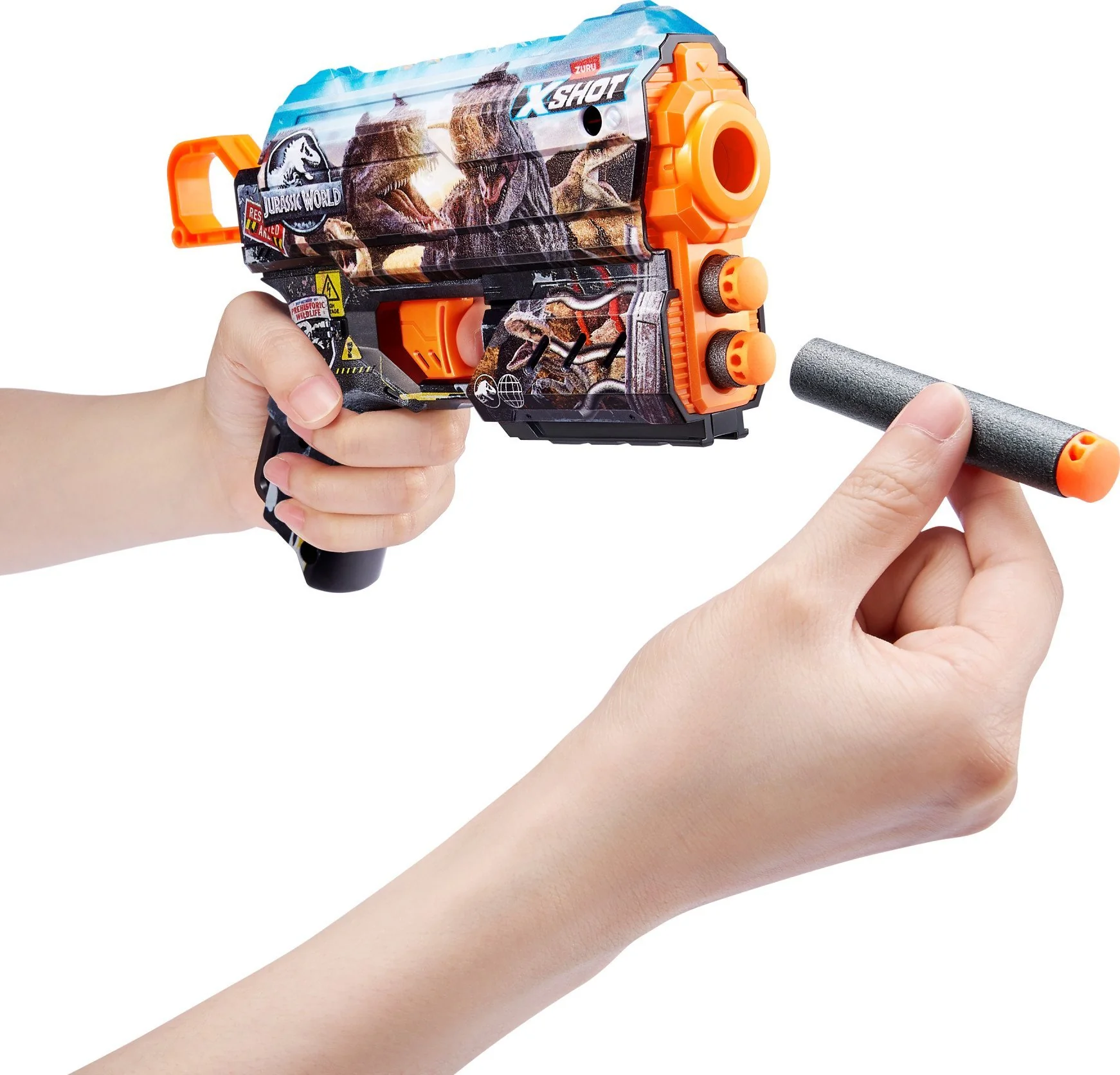 ZURU X-Shot Skins Jurassic World Vaahtoammusase ja Ammukset - Image 3